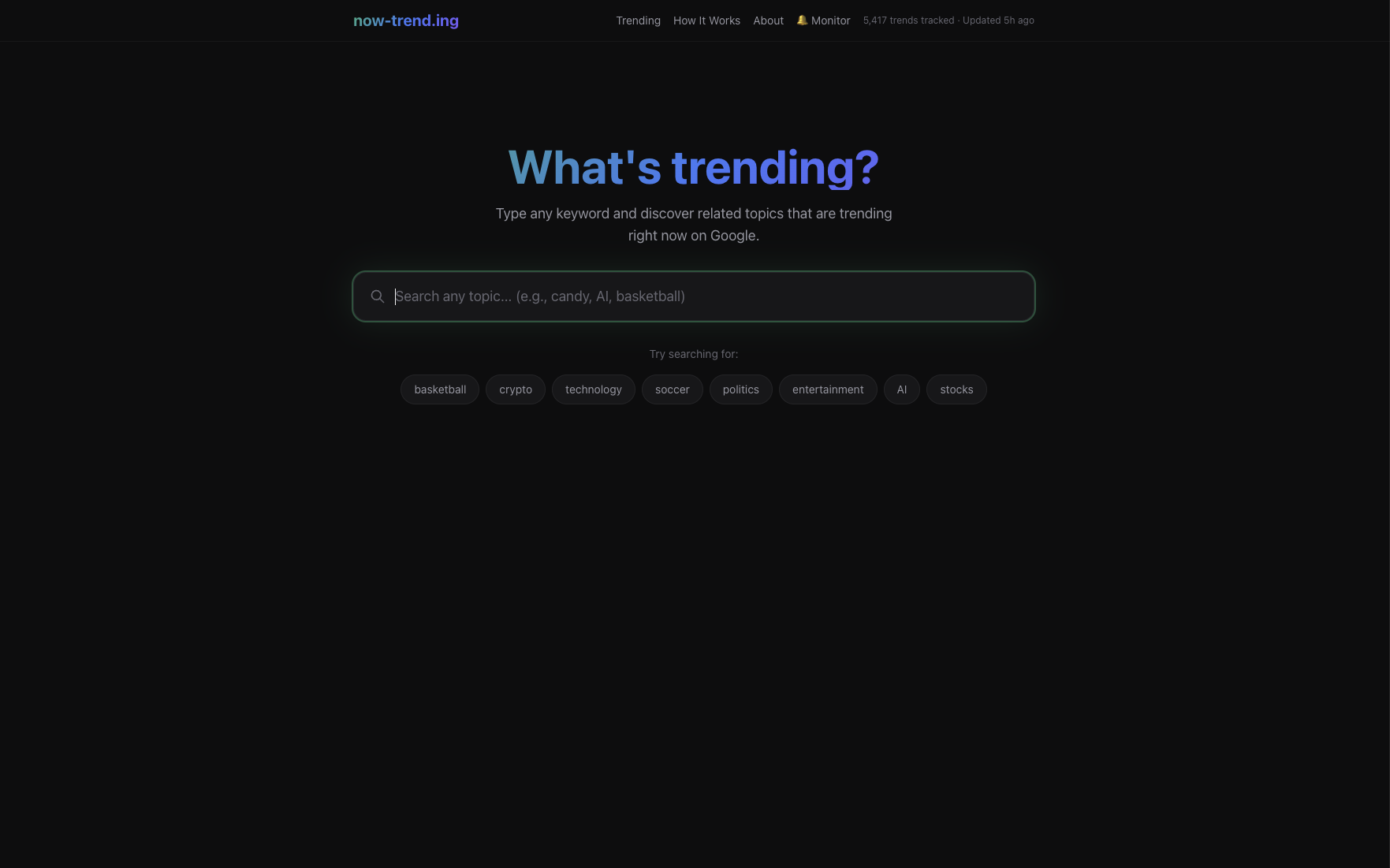 now-trend.ing screenshot
